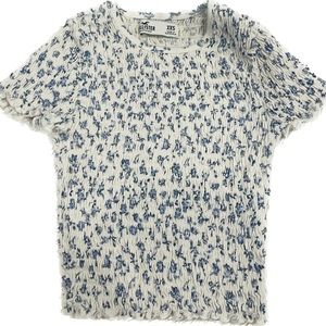 Flower crop top Hollister